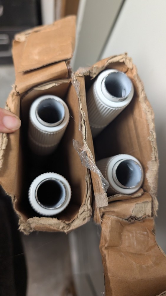 4PK -Clinton Electronics CE-CP412W-2PK 12' Telescoping Ceiling Mount Camera Pole