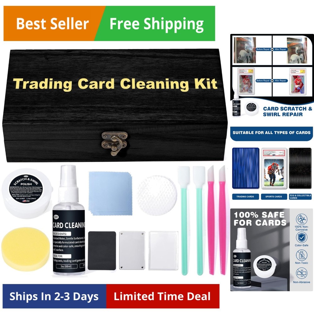 Trading – Boost Grading Score & Restore Collectible Value | Safe for Trading,...