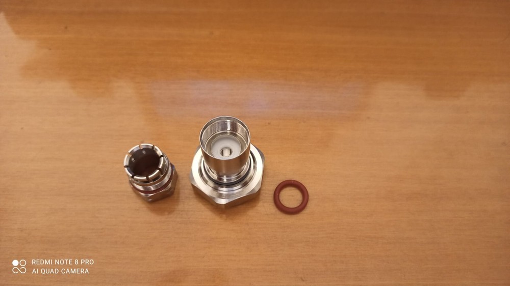 RF CONNECTOR FOR CABLE 1/2” DIN 7/16 MALE