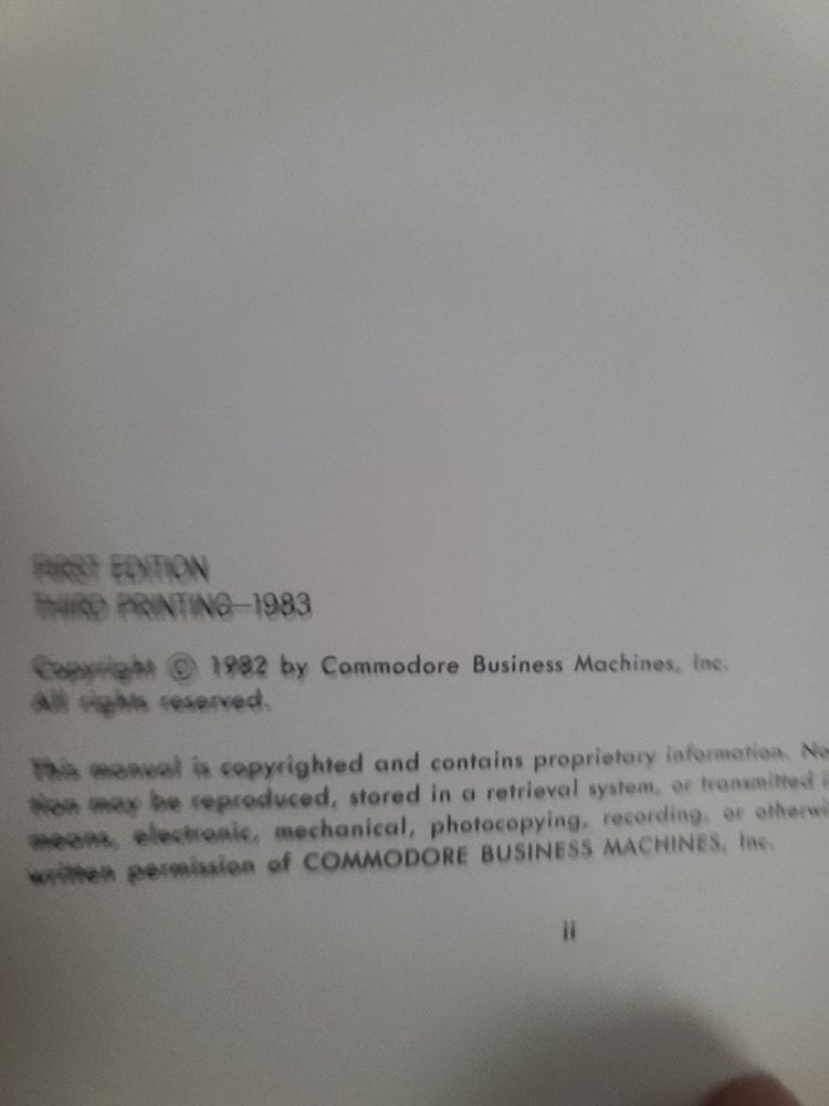 Vintage Commodore 64 Programmer’s Reference Guide - 1983 WITH Schematic