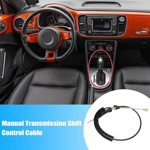 Gear Shifter Cable Manual Transmission Shift Control Cable Compatible with VW
