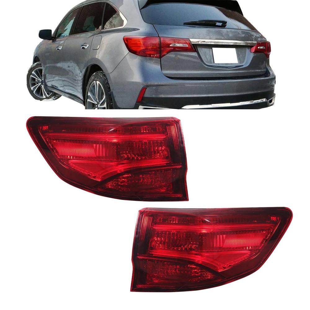 Outer Brake Tail Light Assembly for MDX 2014-2020 AC2804103 Left Right Side