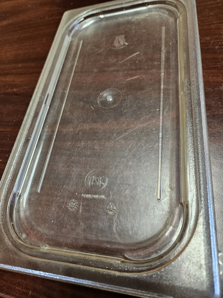 Cambro 1/3 Clear, Plastic Pan Cover  30CWC
