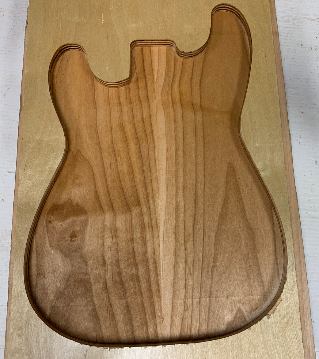 New Alder Electric/Bass Guitar Wood Body Blanks - 21"x14"x1.95" - 2 Piece Glued