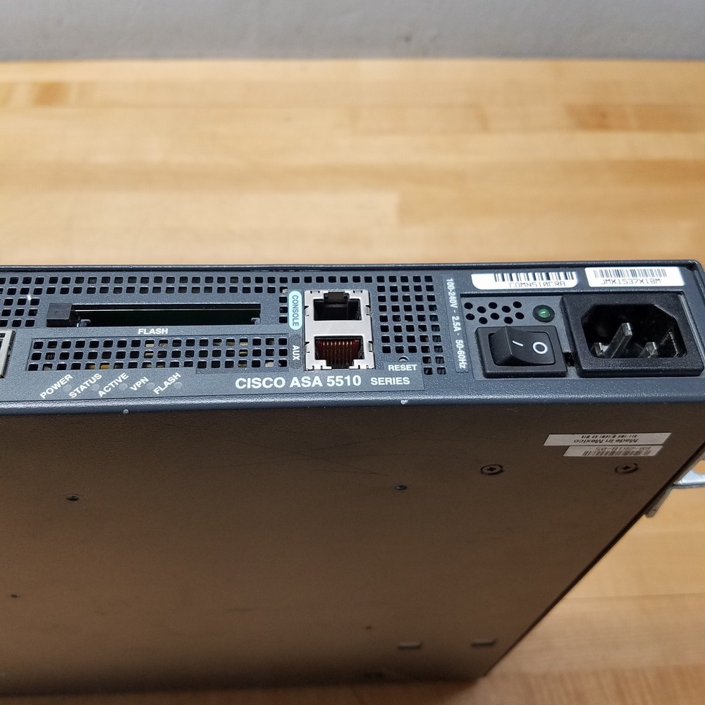 Cisco ASA 5510 V07 Adaptive Security Appliance - USED
