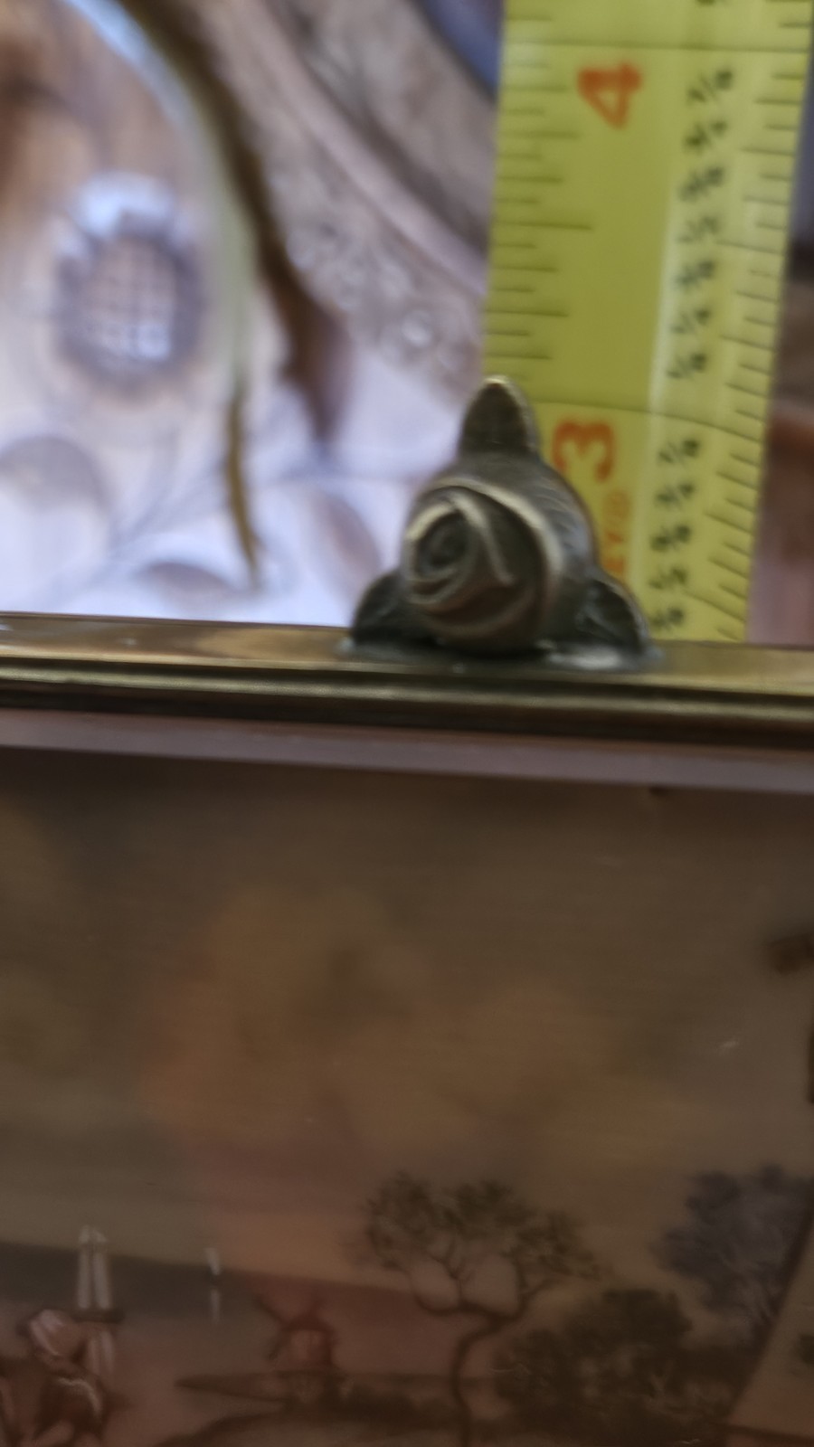 Vintage Mini Art Desk Clock Wind Mill Animated Didisheim Goldschmid Fils Working