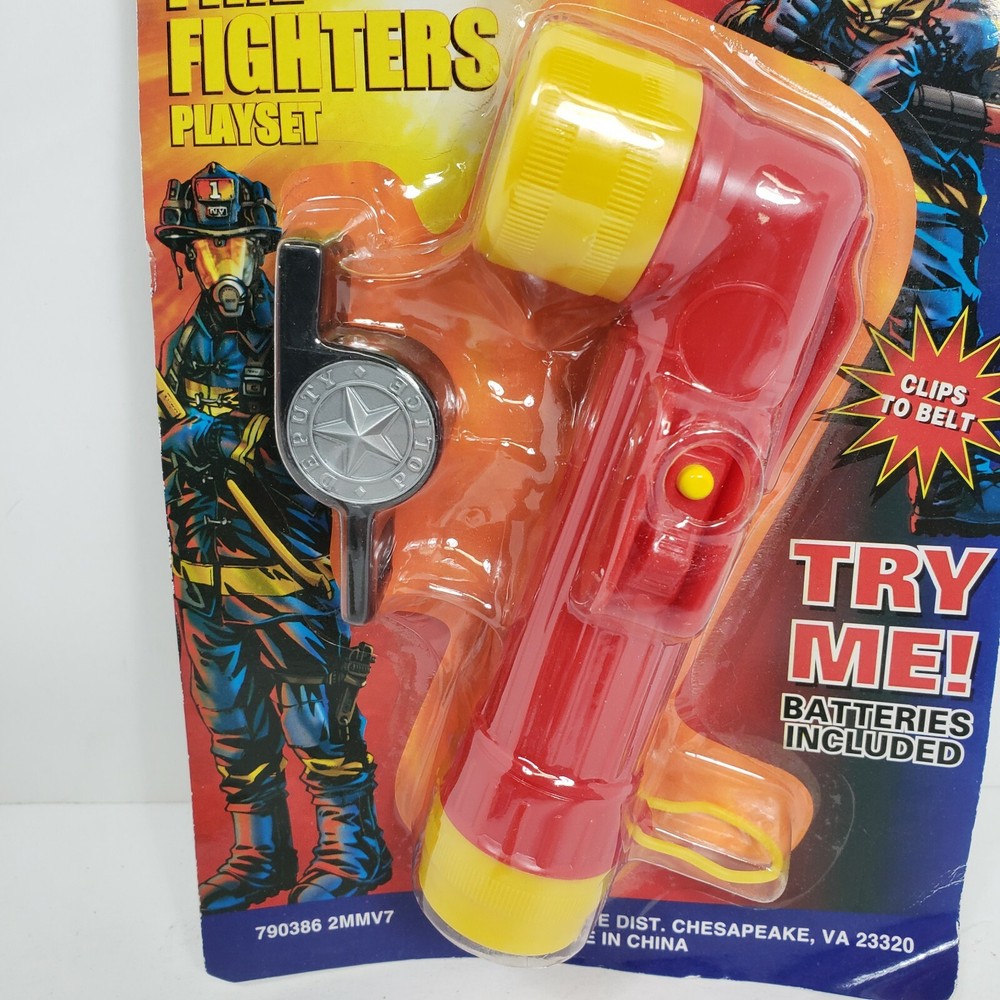 Fire Squad Rescue Team Fire Fighter Play Set NIP
