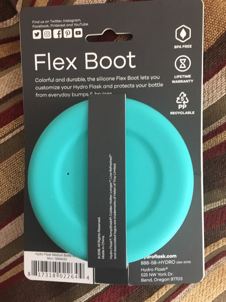 NEW Hydro Flask Mint Flex Boot 32oz&40oz (Discontinued)