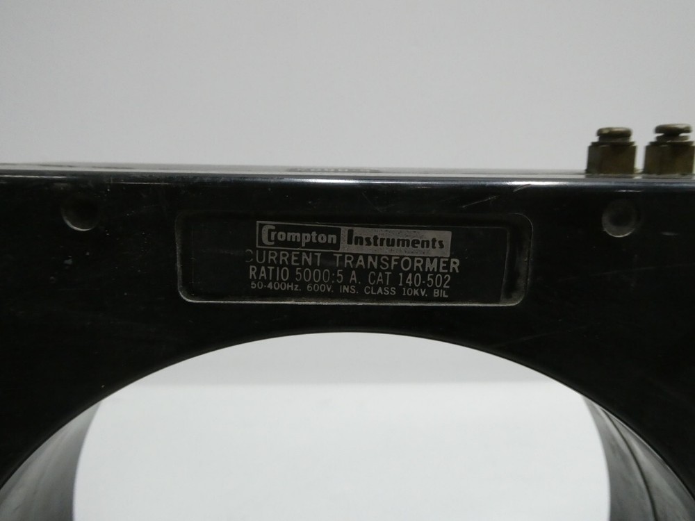 Crompton 140-502 Current Transformer 5000:5a 600v-ac