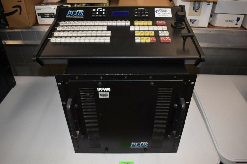 Folsom Research Barco Screen Pro Plus Multi-Screen Presentation Switcher + Board