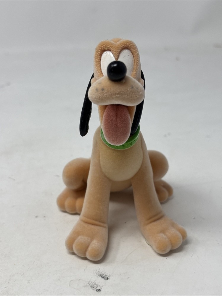 Disney Pluto Furry Textured Bobblehead. Read
