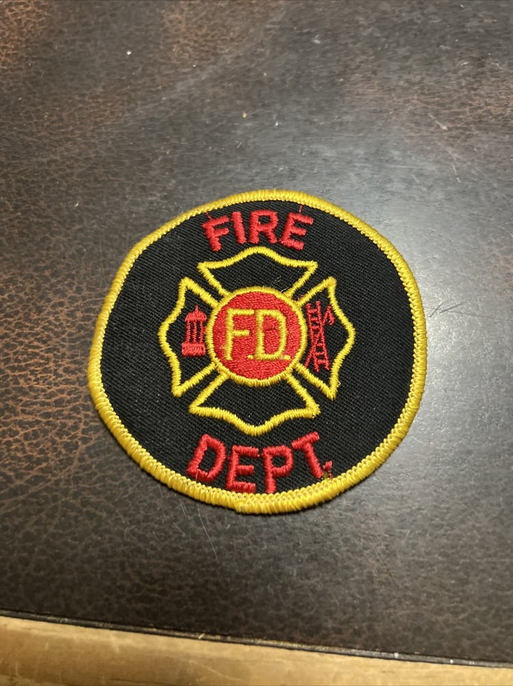 Vtg Obsolete Fire Department Patch