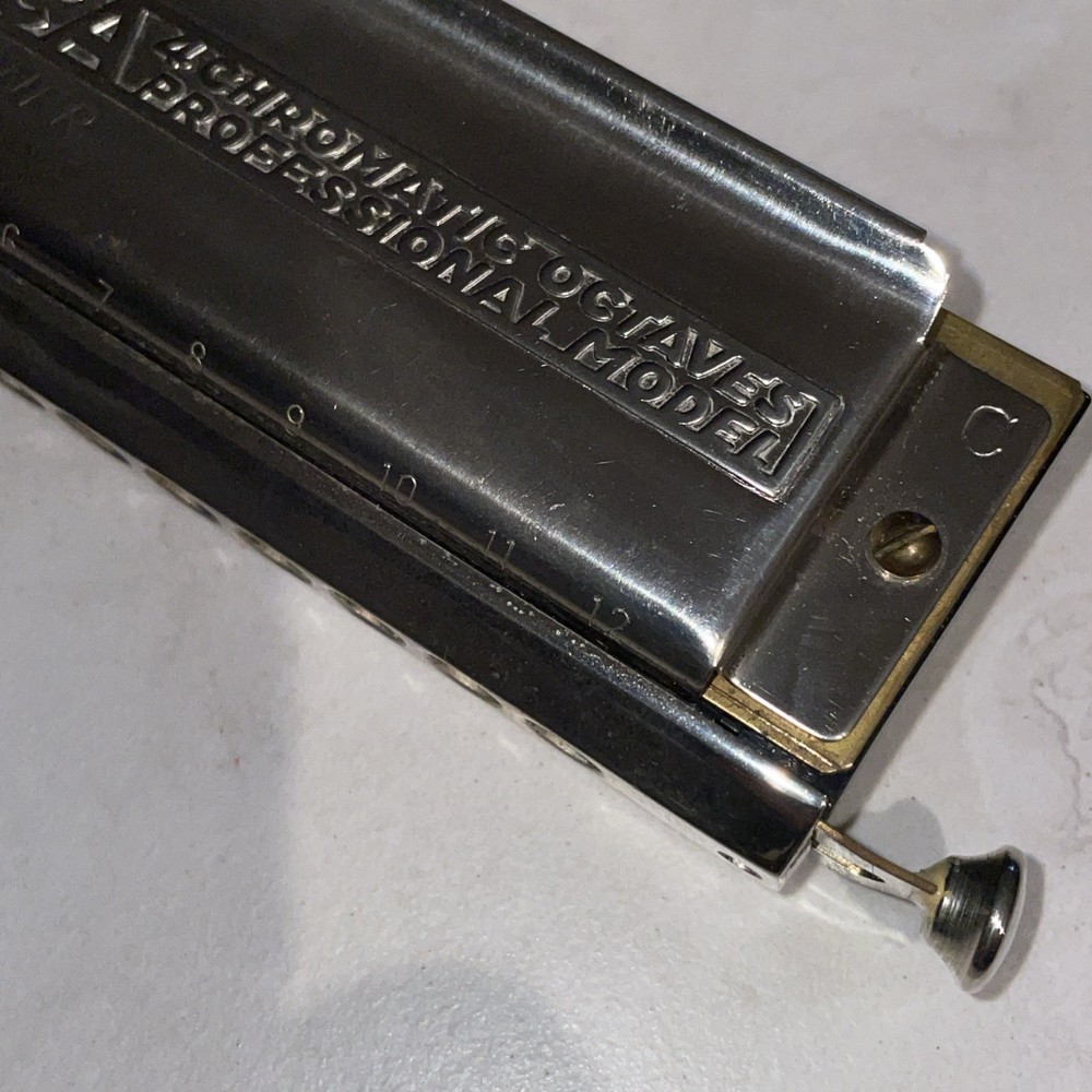 Vintage HOHNER 64 CHROMONICA MODEL 280 HARMONICA C WITH CASE