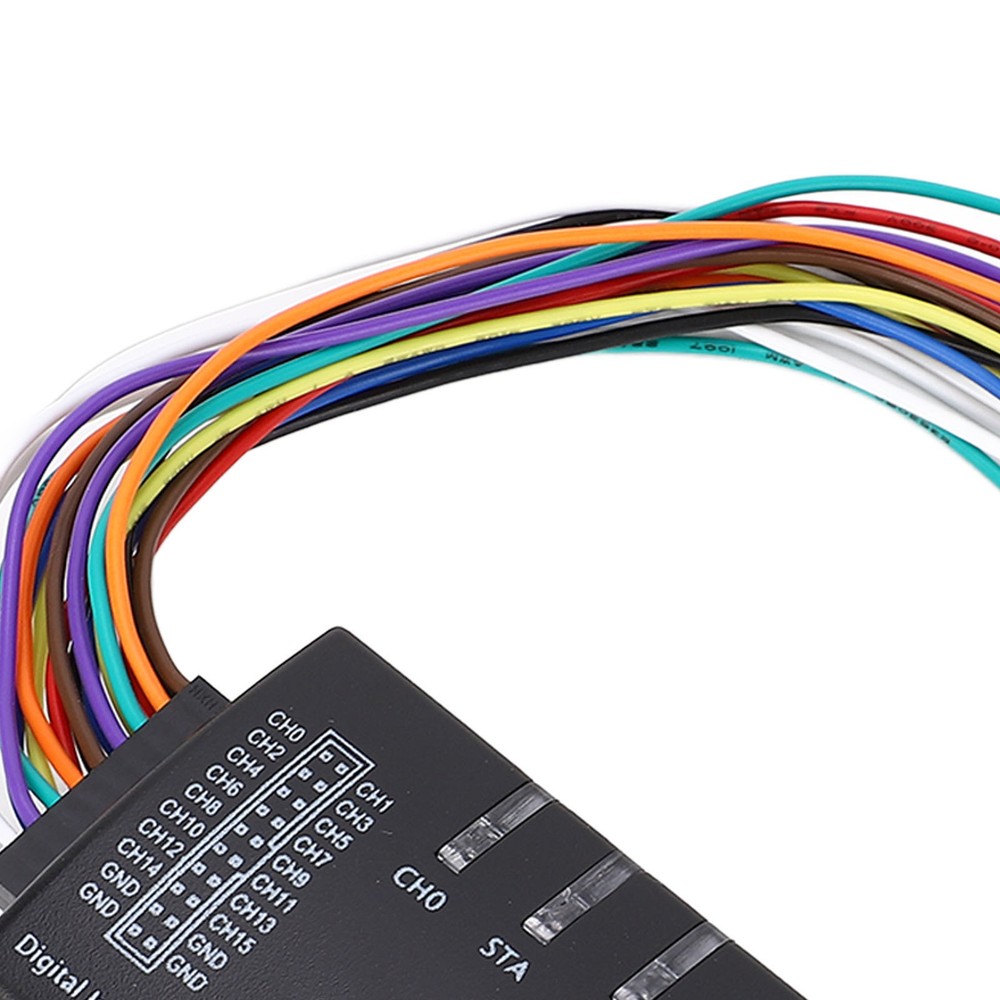 Logic Analyzer 100M Sampling Rate Compact USB Logic Analyzer Tool Supply Part