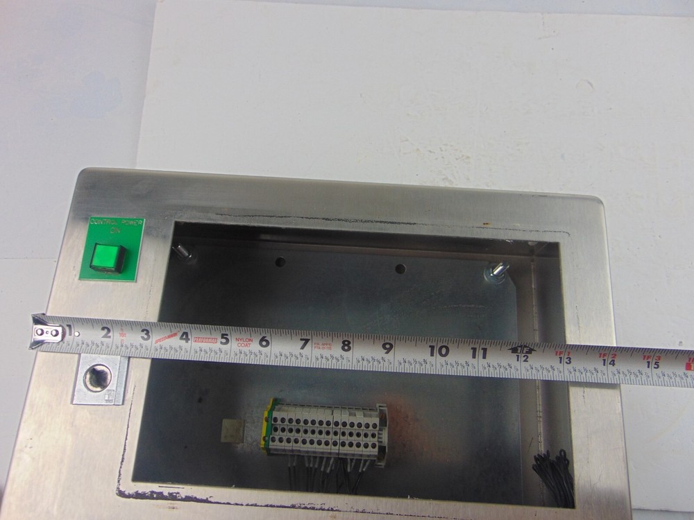 Rittal AE1004 Stainless Steel Panel View No Key