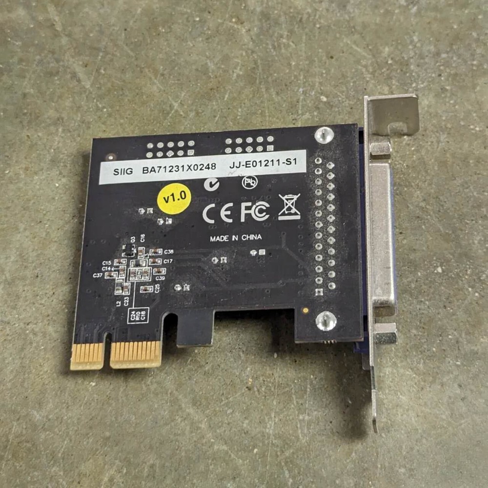 StarTech Model PEX1P 1 Port PCI-Express low profile Adapter Card Module