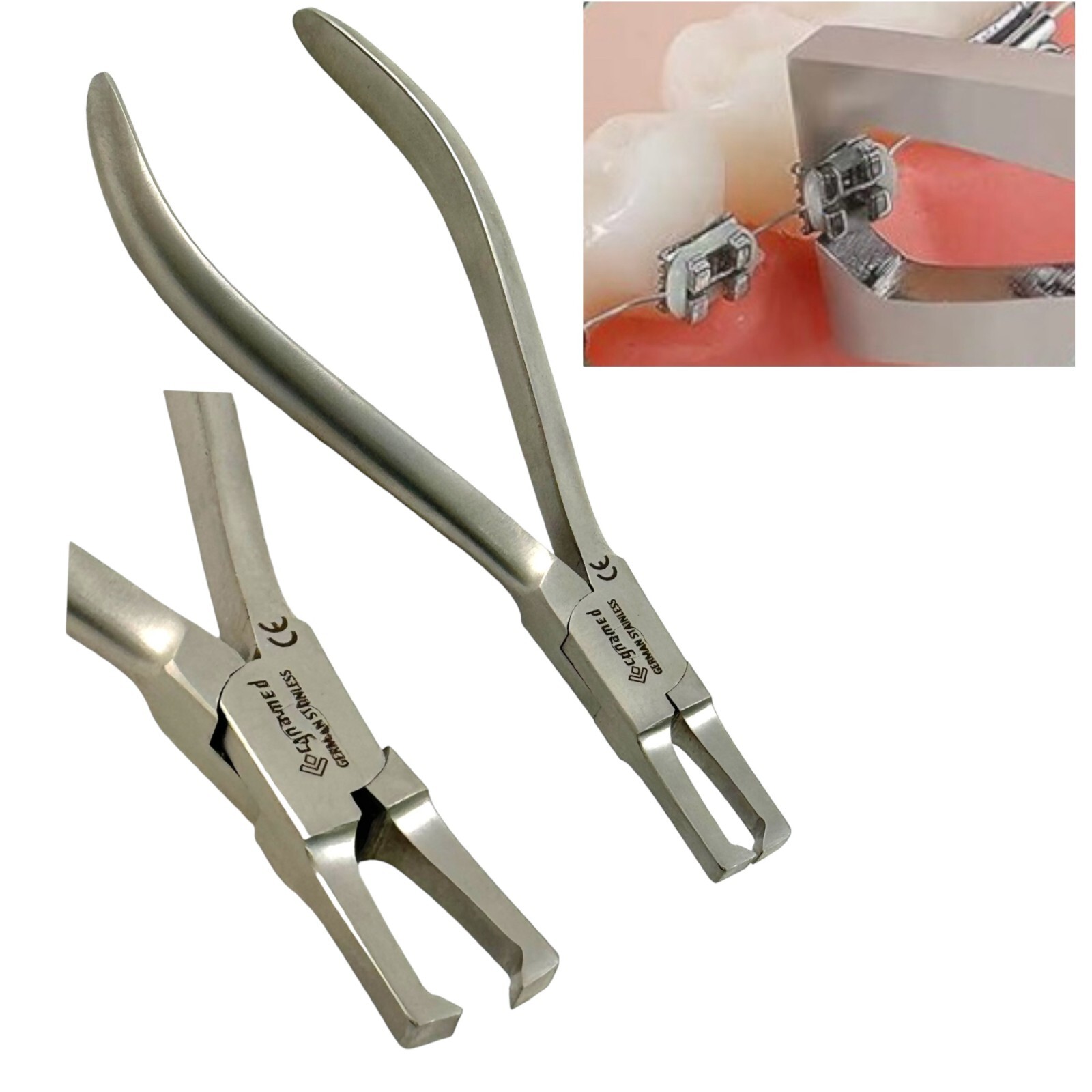 Orthodontic Bracket Removing Pliers Dental Braces Removal Tools-German Stainless
