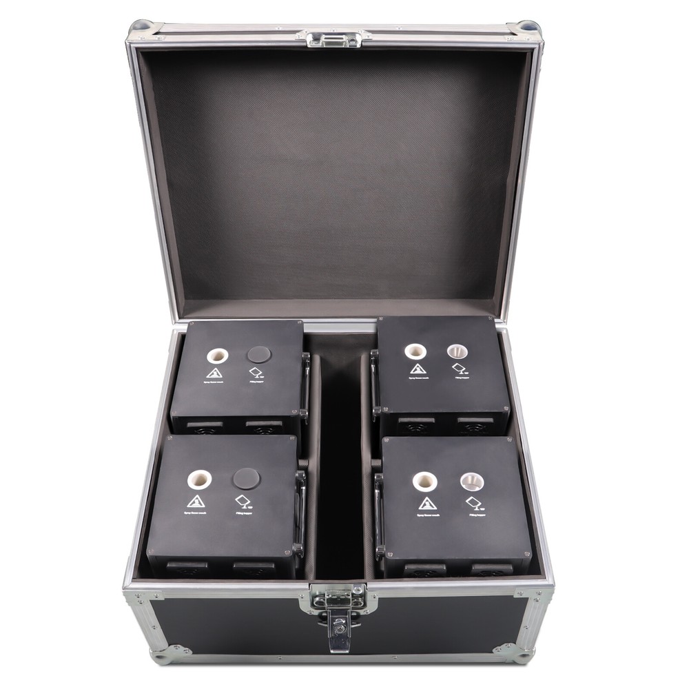 4X Cold Spark Machine 700W Stage Effect DMX Firework DJ Event Party Wedding&Case