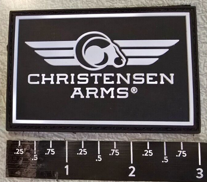 Christensen Arms Rifle Gun PVC Hook Loop Morale Patch Shot Show
