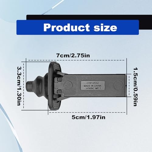 Fuel Tank Door Spring with Plunger & Boot Replacement Compatible with Chevy