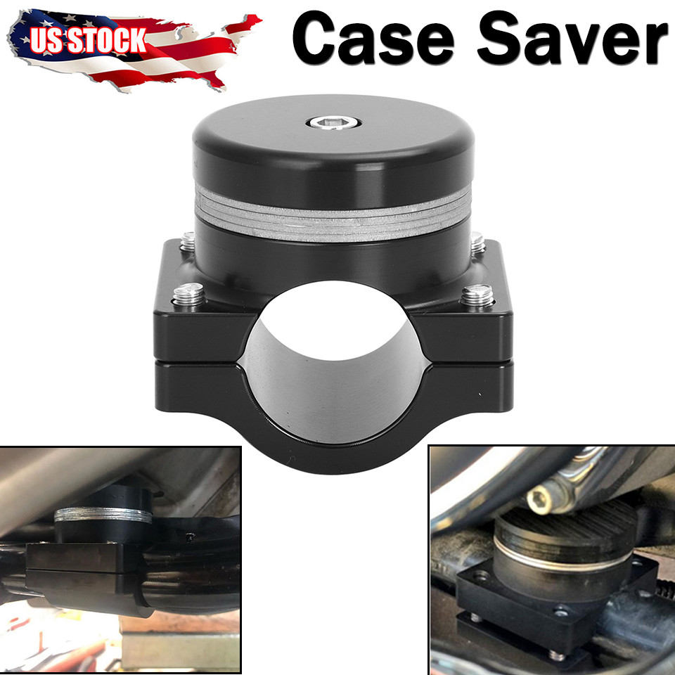 Front Motor Mounts For Dyna Case Saver Models 1991- 2017 Aluminium Black Parts