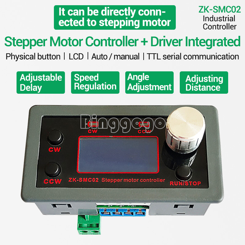 57 42 DC 5V-30V Stepper Motor Speed Driver Angle Pulse PLC Communication
