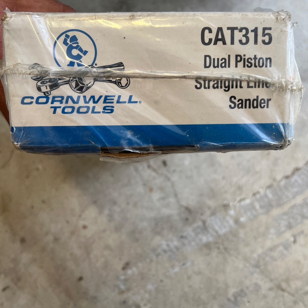 Cornwell Tools Straight Line Sander CAT315 Duel Piston Sander Used/ Working