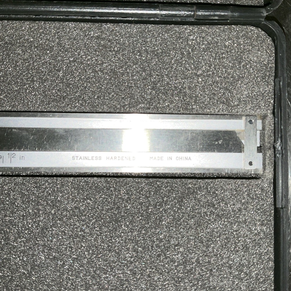 Starrett no.3202 12" dial caliper