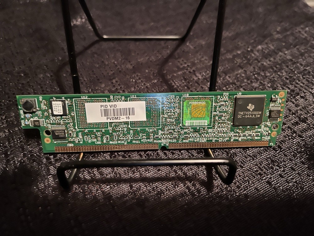 Cisco PVDM2-64 64 Channel Voice/Fax DSP Module *~* Working Pull *~*