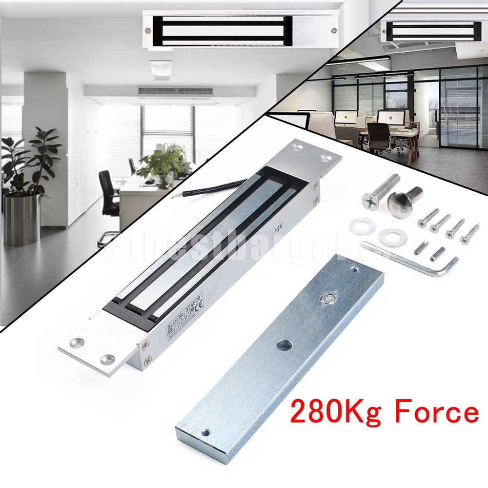 Magnet Electric Lock Flush Mount Embed for Single Door 280KG Holding Force