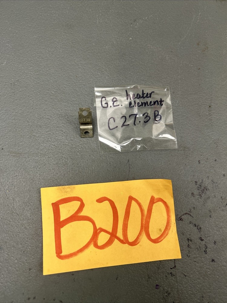 General Electric C27.3B Heater Element Used