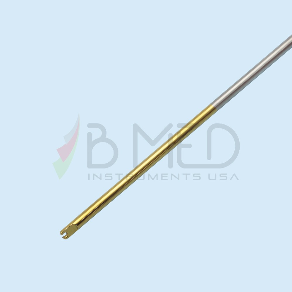 Laparoscopic Knot Pusher Open End 5mm Endoscopy Surgical Instruments