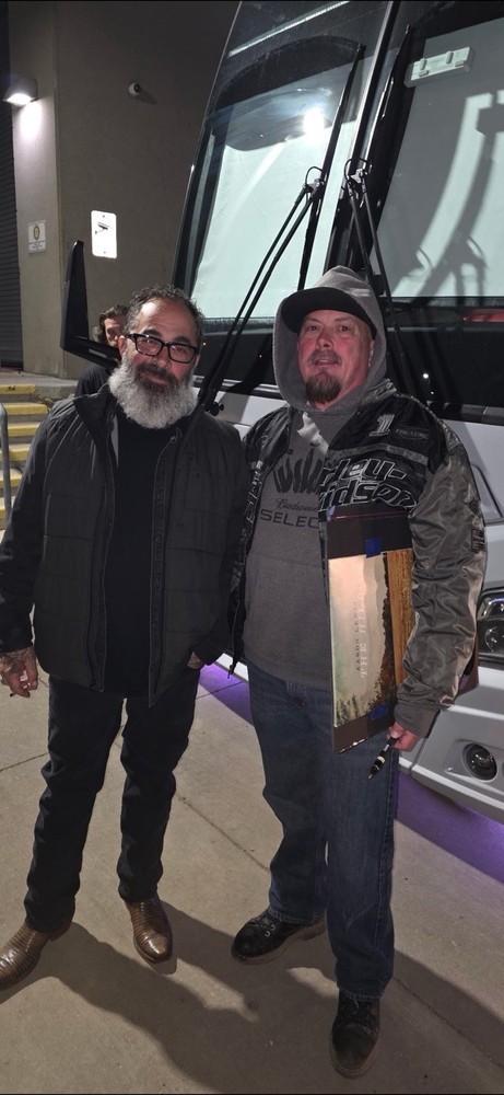 Aaron Lewis Signed Guitar.