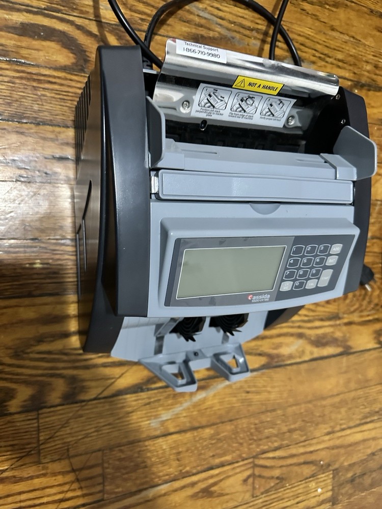Cassida 5520 Ultraviolet Counterfeit Detection Currency Counter