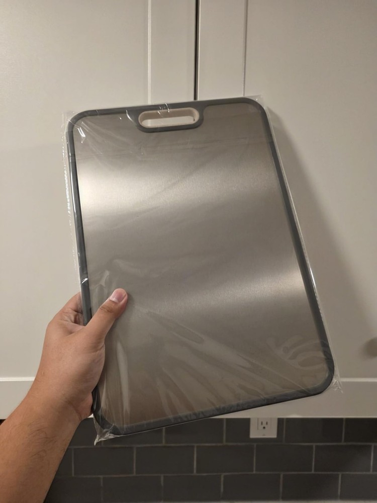 Titanium Cutting Board Dual Sided
