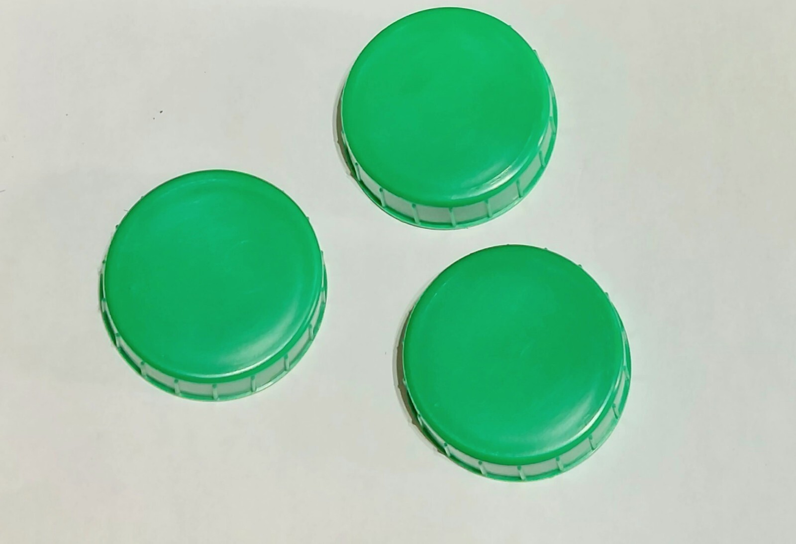 New 6 pack Fill End Caps for FIFO Squeeze Bottles (Made in USA)