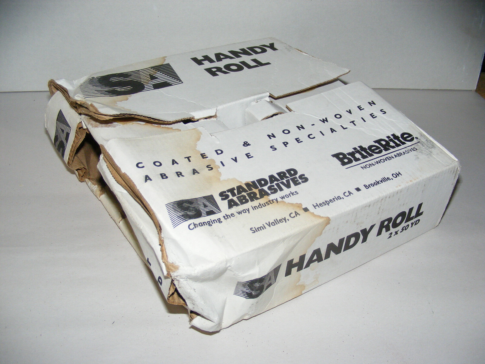 2" x 50 yds. 220 Grit Standard Abrasives Abrasive Cloth 713949