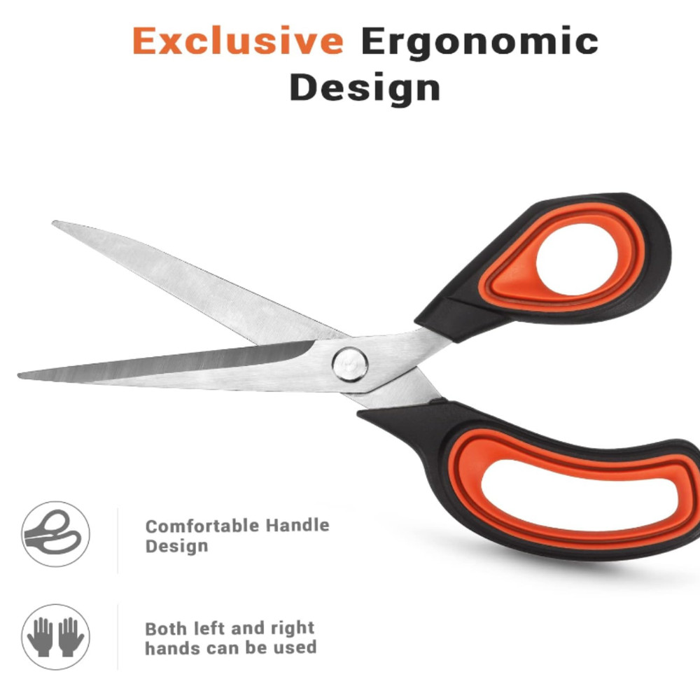 Premium Tailor Scissors Heavy Duty MultiPurpose Titanium Professional Industrial