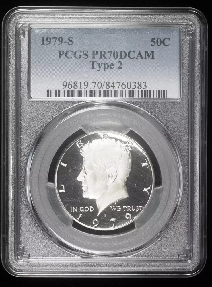 1979 S Half Dollars Kennedy PCGS PR-70 DCAM Type 2