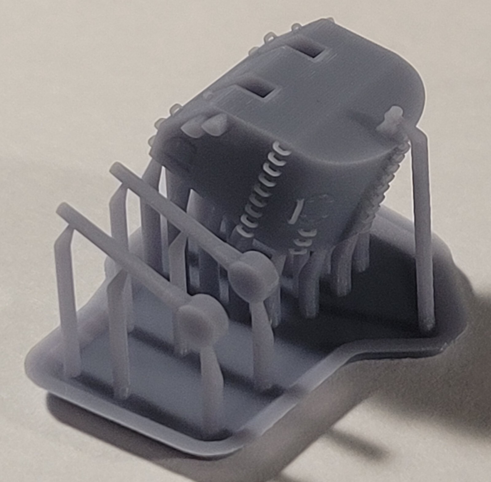 1/350 3D printed 5in Replacement Guns 8pc set for Very Fire Atlanta model kit