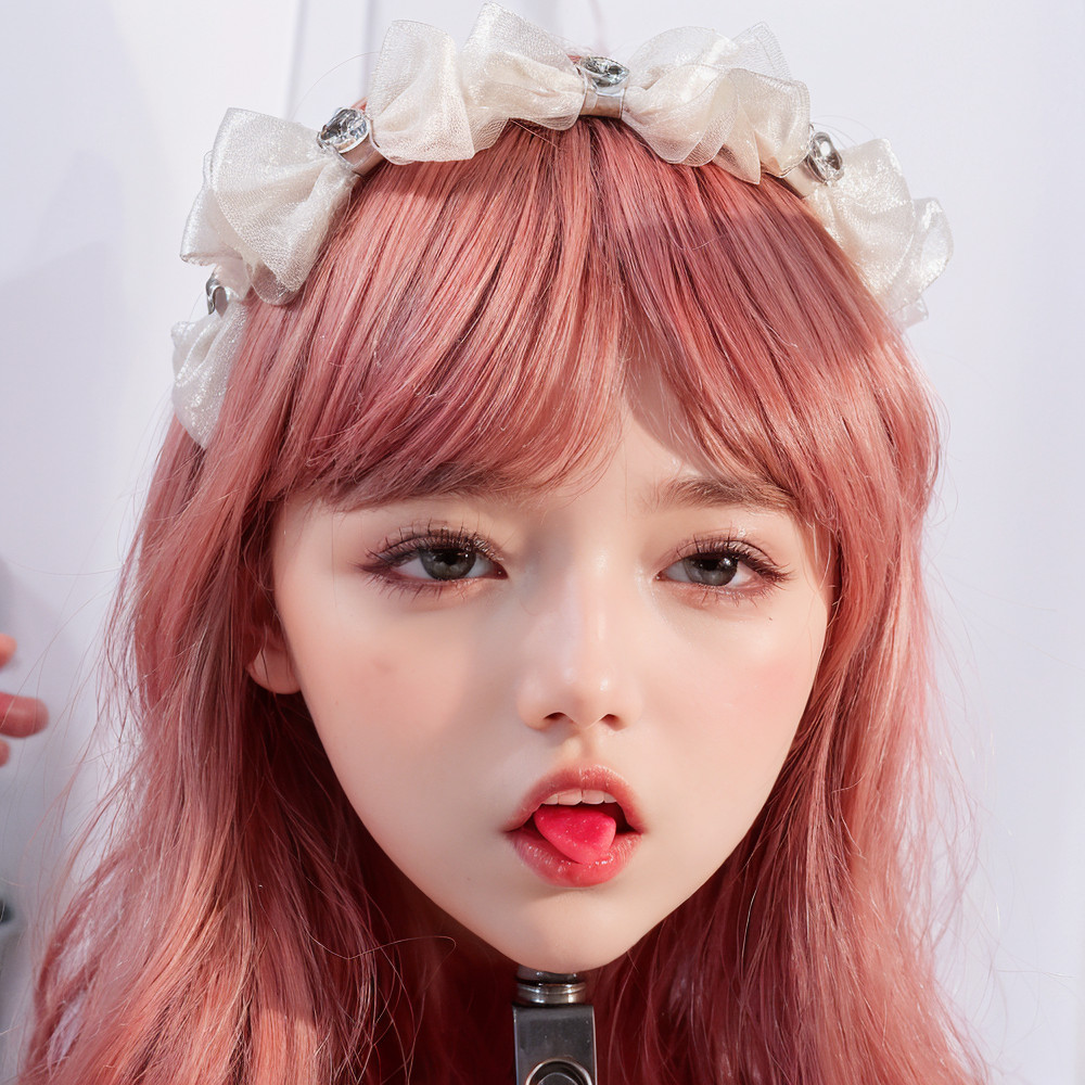 Female head model, replaceable wig,Mannequin Head,exquisite makeup,realistic,TPE