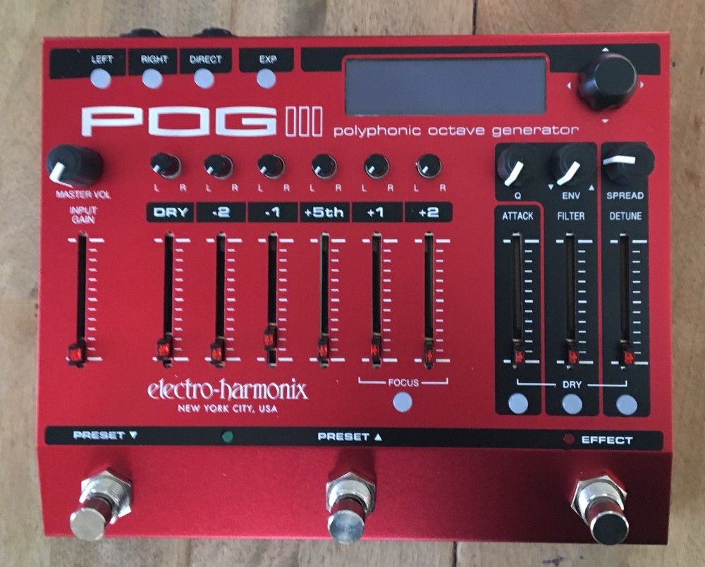 Electro Harmonix POG III Polyphonic Octave Generator / EHX POG 3