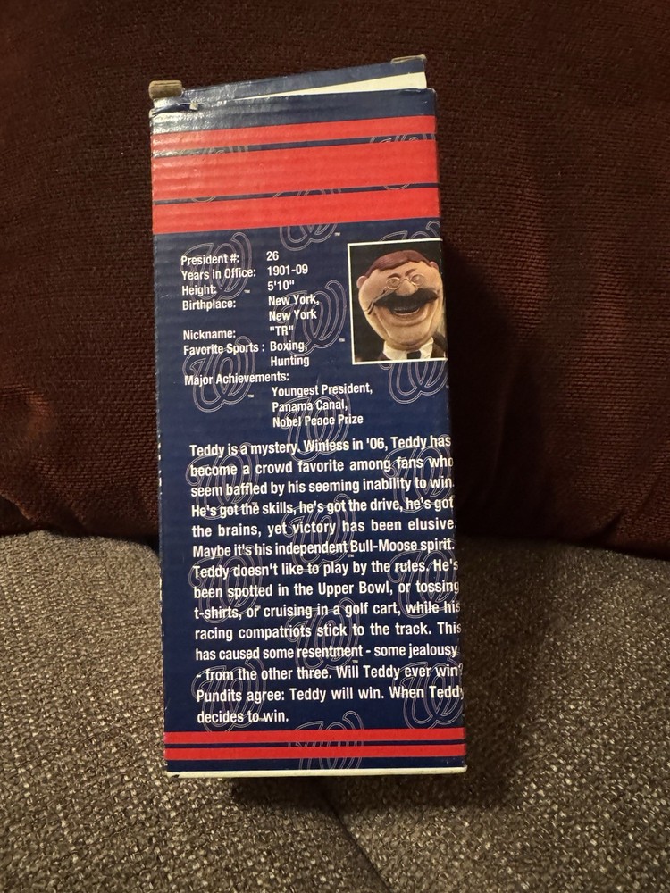 Limited Edition Teddy Roosevelt Bobblehead