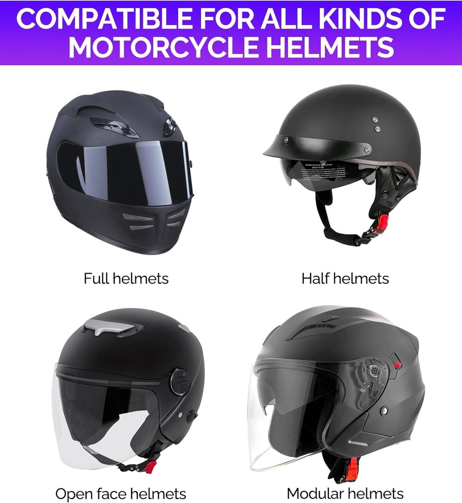 Quick Release Helmet Buckle - Motorcycle Chin Strap Lock for All Helmets
