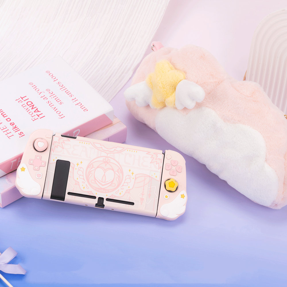 GeekShare Protective Case for Nintendo Switch/OLED and Joy Con Ergonomic Design