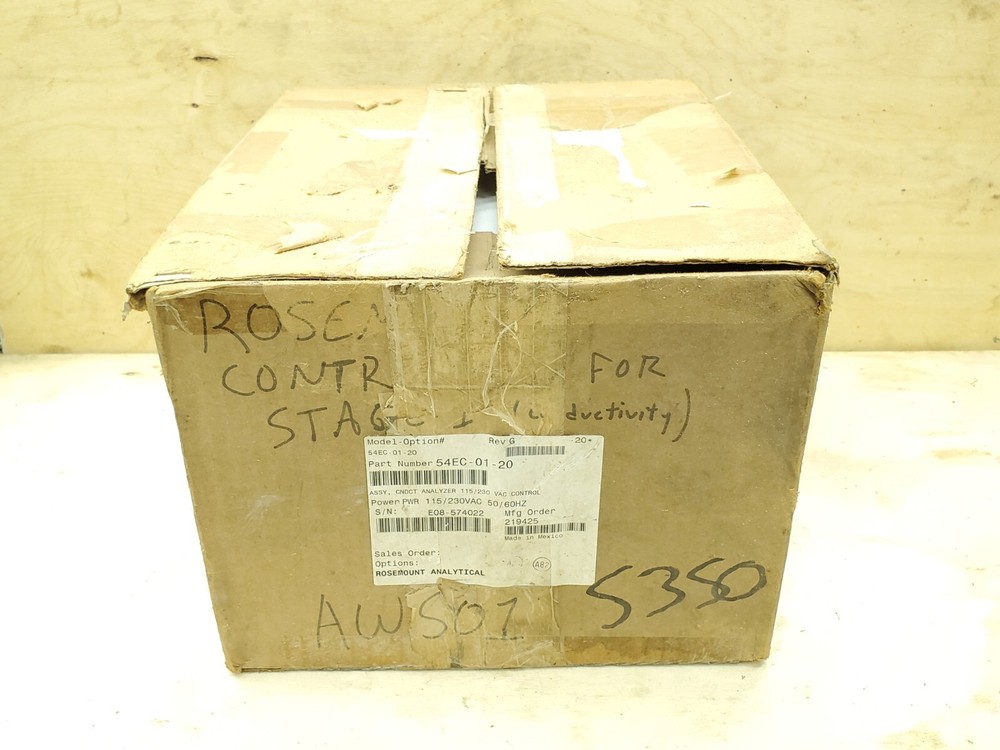 Rosemount Anaylitical 54EC-01-20 Conductivity Analyzer