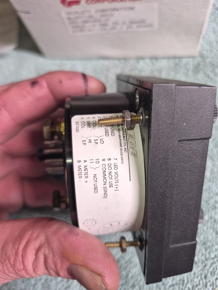 Beede Digital Amp Meter With Limits And Receptacle