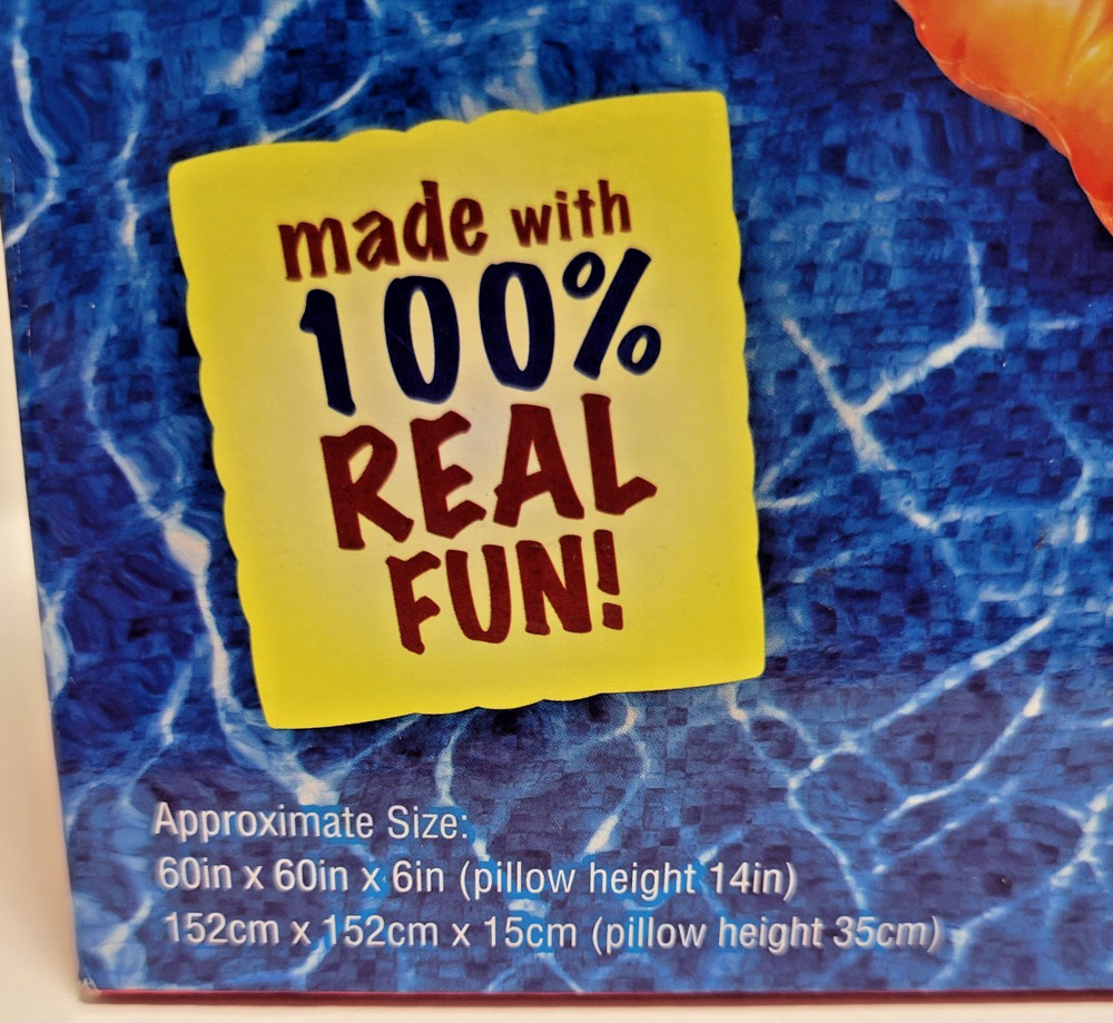 Cheez-It Pool Float – Extra Large Inflatable Snack Shaped Float FAST SHIPPING!