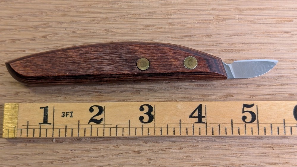 Wayne Barton Chip Carving Knives Pair WB-1 And WB-2