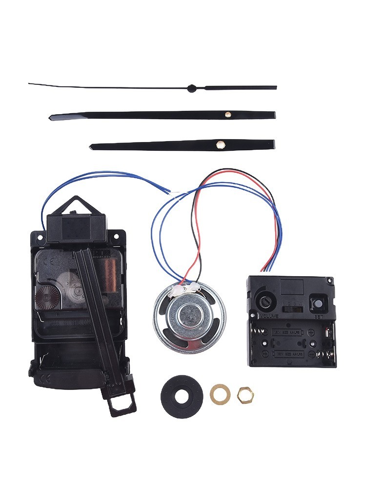 DIY Pendulum Clock Movement Kit with Melodious Chiming Music Battery Powered